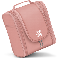 Medium Collapsible Hanging Toiletry Bag - Dusty Rose