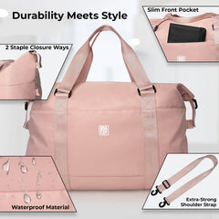 Duffle & Weekender Bag - Pink