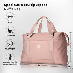 Duffle & Weekender Bag - Pink