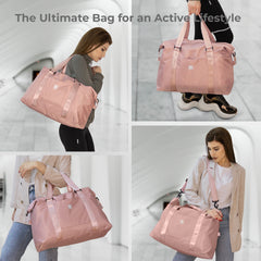 Duffle & Weekender Bag - Pink