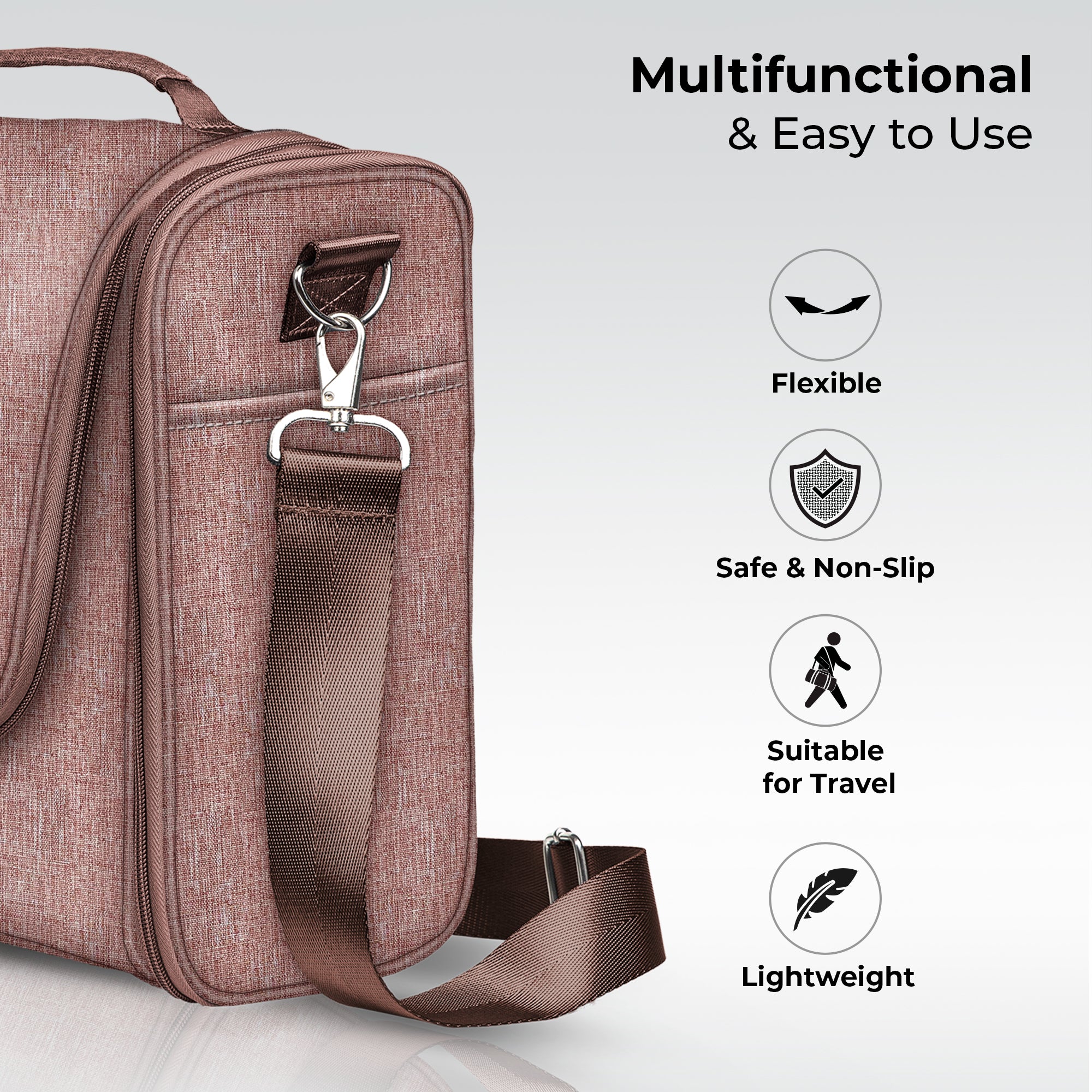 Adjustable Leather Shoulder Bag Strap Replacement Handbag Laptop Cross Body  Bags