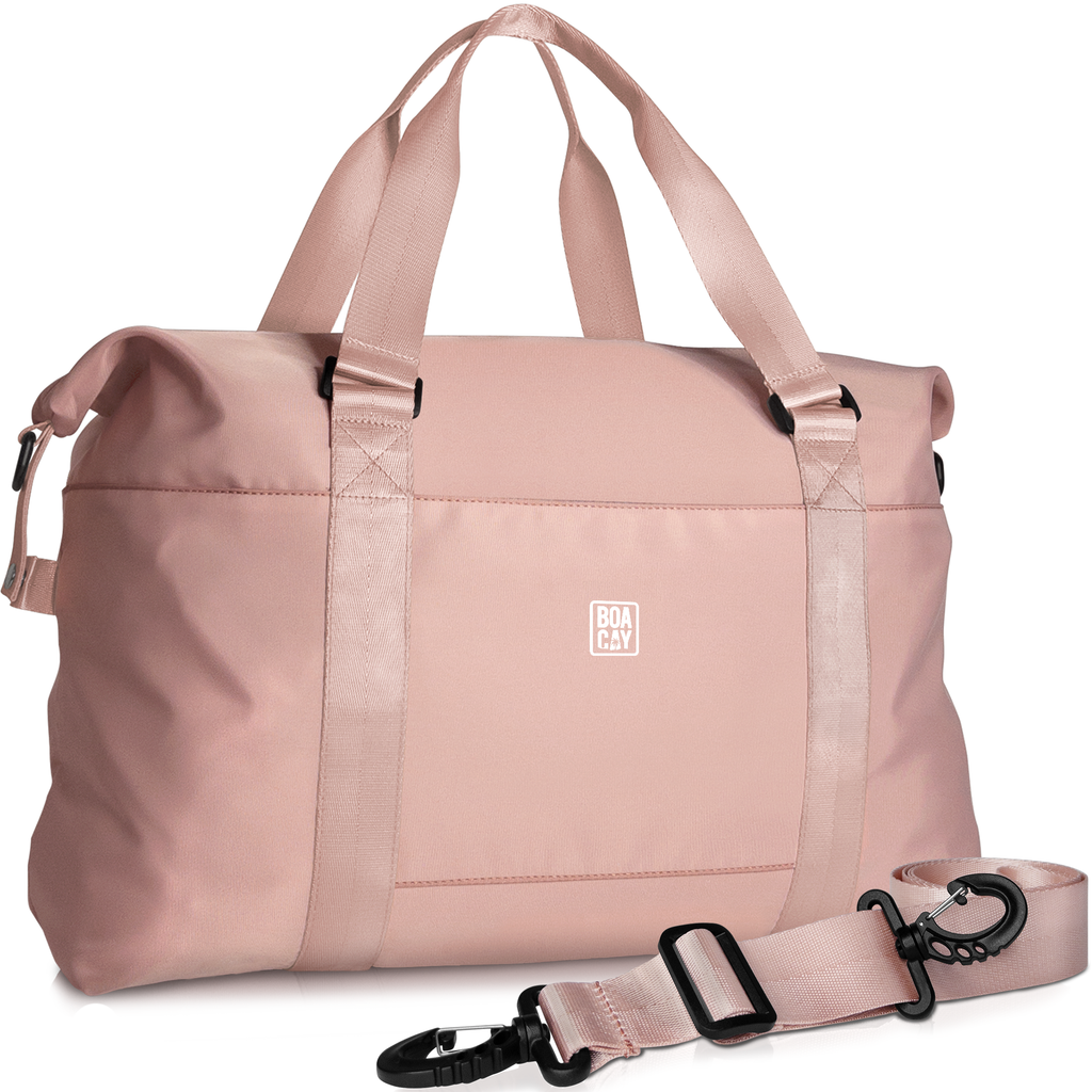 Pink weekend bags sale