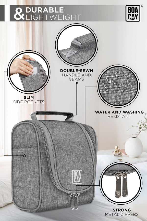 Buy Handcuffs Toiletry Bag for Men Large Travel Shaving Dopp Kit Water  Resistant Toiletries Organizer Cosmetic Bags (Dark Brown) Online at Best  Prices in India - JioMart.