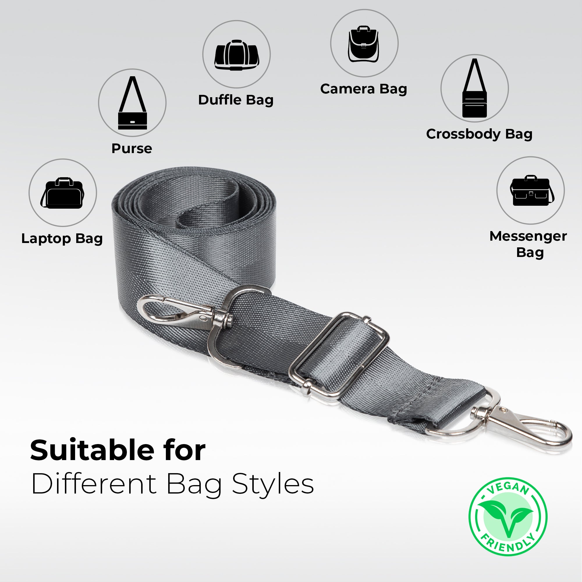 Clearance! Lotpreco Adjustable Handbag Strap Wide Purse Strap Replacement  Shoulder Crossbody Bag Strap - Walmart.com